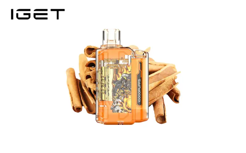 IGET Flare B10000 Review top3 flavours Orange Bark Tobacco IGET Flare B10000 Puffs