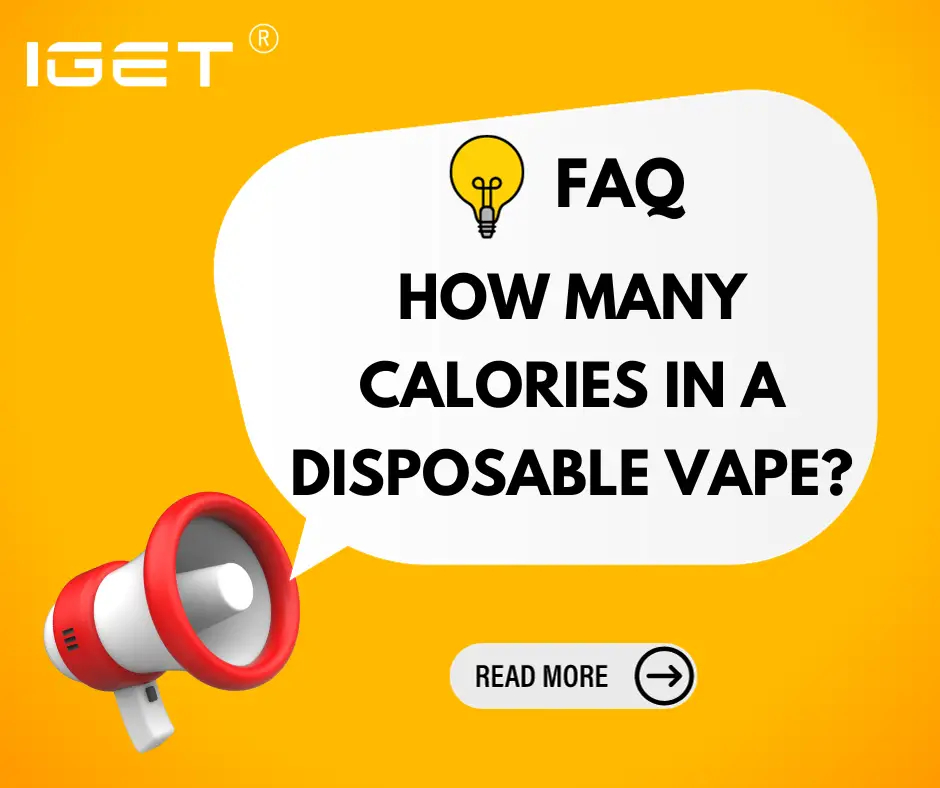 how many calories in a disposable vape