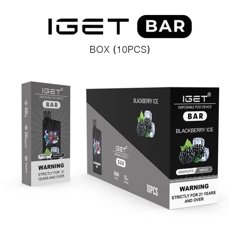 IGET Bar Box (10PCS) 25% Off + Free Shiping | IGET Vape Online