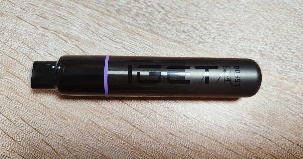 iget hot review: 5500 puffs