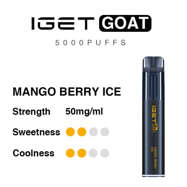 mango berry ice iget goat vape