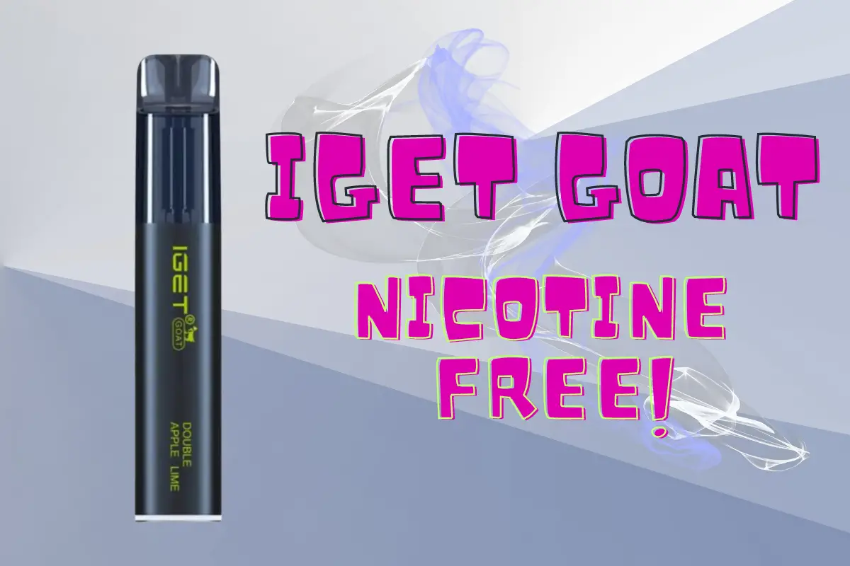nicotine free IGET Goat vape