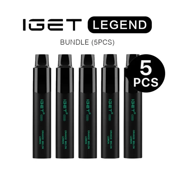 orange melon lemon IGET Legend bundle 5 pcs